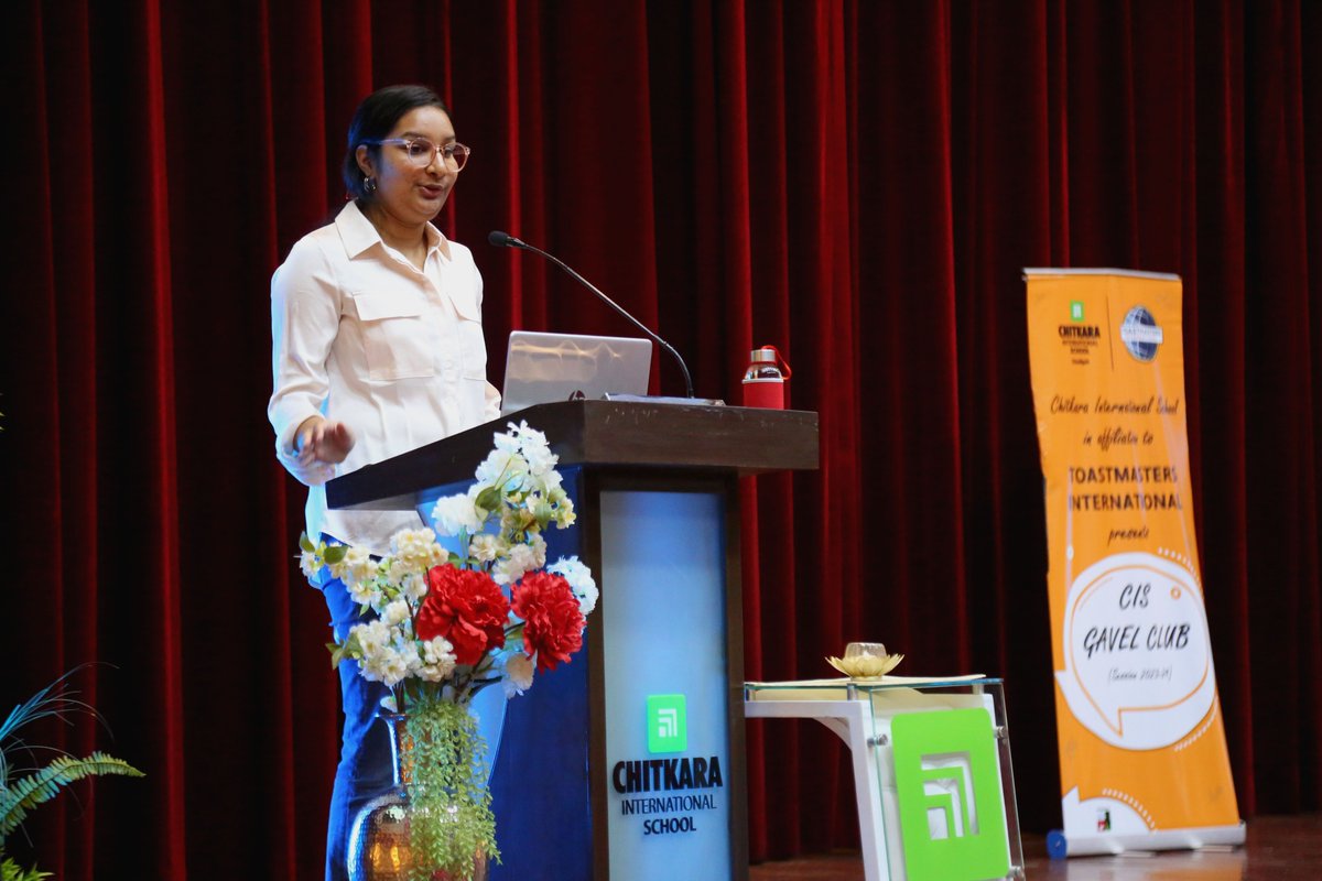 chitkara_school's tweet photo. Chitkara International School had successfully hosted "Colloquio 6," an event meticulously orchestrated by the Chitkara International School Gavel Club.
-
#CIS #session #toasmastersclub #studentsession #gavelsclub #orientation #studentlearning #event #ChitkaraInternationalSchool https://t.co/47cPQyzDlK