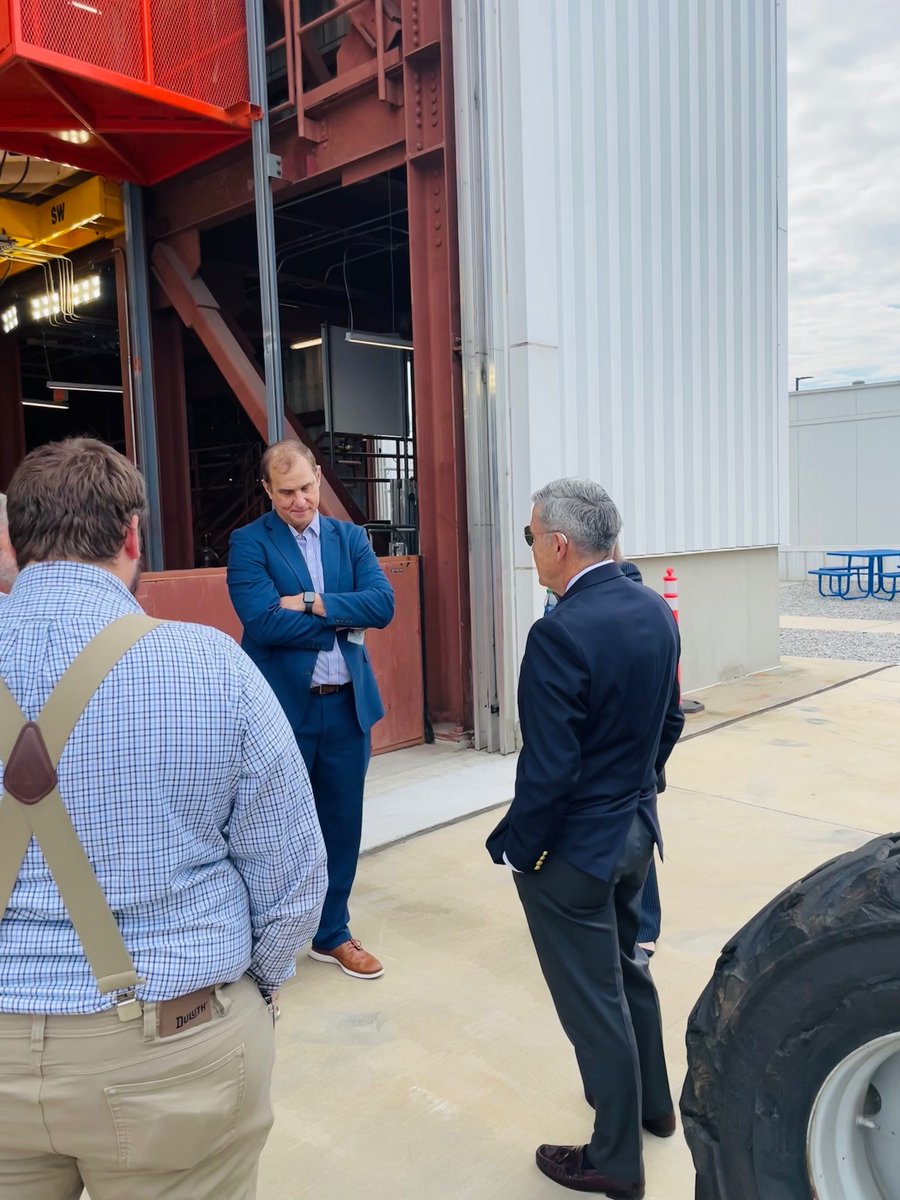 Thank you to the @NASAGoddard leadership team for visiting our Decatur facility to take a look at our #UniversalStageAdapter! We enjoyed showing you all our hard work and excitement for this program.
