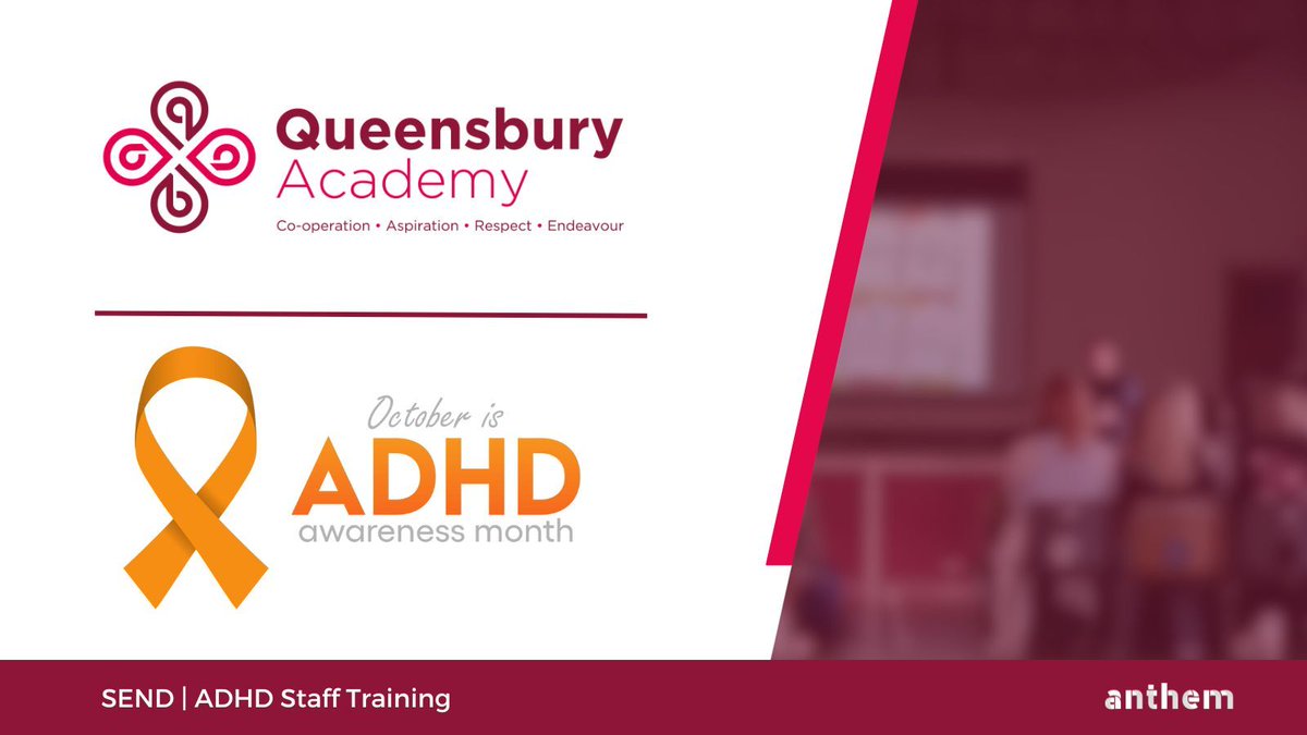 QueensburyAcad's tweet photo. Staff Training | A huge thank you to our dedicated team for organizing this weeks ADHD training! The knowledge and skills gained will continue to help us support students with ADHD and creating an inclusive environment. 🧠 https://t.co/wThYOCU2vw #ADHDTraining #Inclusion #weCARE https://t.co/2g62E0UiUr