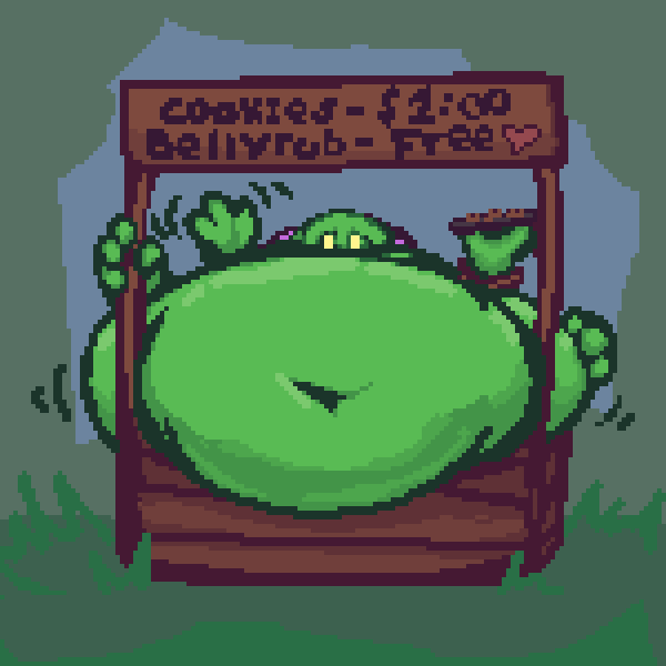 tonne runs a biscuit stall (she ate most of them and made no money)