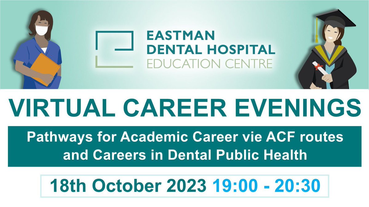EDHEC_ADDE's tweet image. Join us for our first Virtual Career Evening!

Explore dentistry's Academic Career Pathways. Empower your dental future!

Reserve your spot now and click the link for further details buff.ly/3Rribjz 
         
#DentalCareers #AcademicPathways #CareerEmpowerment