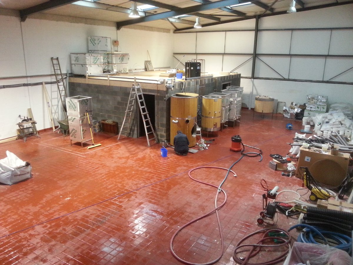10 years ago, our brewery looked like this. These days, we're a little more established with bigger and better equipment and sometimes, we like to think we actually know what we're supposed to be doing 🤣 #throwbackthursday