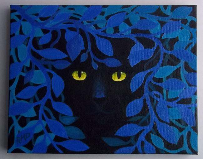 Rosemary Margaret #Daunis (loom.ly/JBlMUi8) •Night Prowler• #WomensArt #ArtByWomen #Womensart