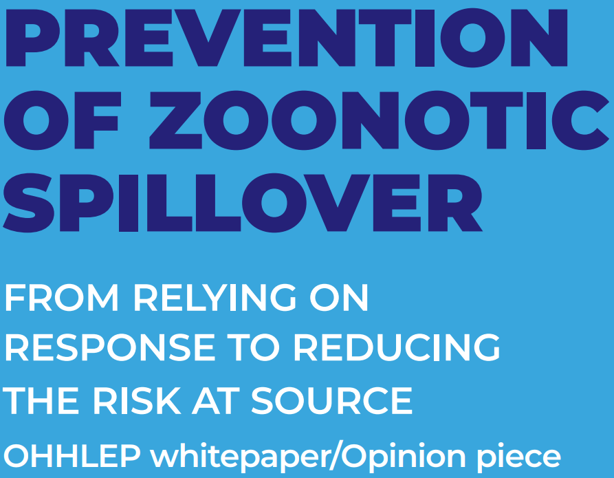 cdn.who.int/media/docs/def…

Friends and colleagues: courtesy of the WHO One Health High-Level Expert Panel, please find attached a link to a white paper on Prevention of Zoonotic Spillover. We can never have too much of this content in today's ever-changing public health landscape.