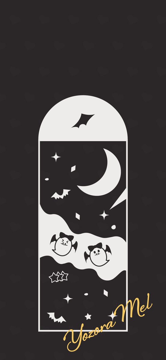 三日月な背景🌙
#シオンの書物
#ルーナート
#メルArt 