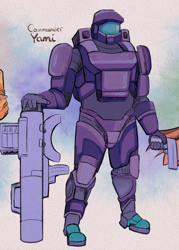 kevinminh_alt's tweet photo. Sharing some concept art for my metroidvania game #ProjectAnima; a futuristic knight with a lot of weapons and a no-nonsense personality. Is he an antagonist or a helper?
(Currently entering my armoured helmeted knight phase, can you tell?)
#kevinart https://t.co/injtF7TS5L