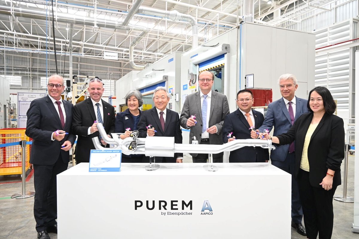 Nur zwei Tage nach der Aufnahme der Produktion in Malaysia feiert das Joint Venture Purem Aapico einen weiteren Meilenstein – die Eröffnung eines neuen Werks in Rayong, #Thailand. Es wird #Abgassysteme für einen führenden US-Automobilhersteller liefern: fcld.ly/wjvxwx4