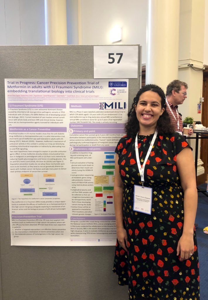 Proud of <a href="/DrMiriDZ/">Miriam Dixon-Zegeye</a> for presenting her work on the MILI trial - what a 🌟 <a href="/CRUKresearch/">Science and Innovation at Cancer Research UK</a> #EDxConf23