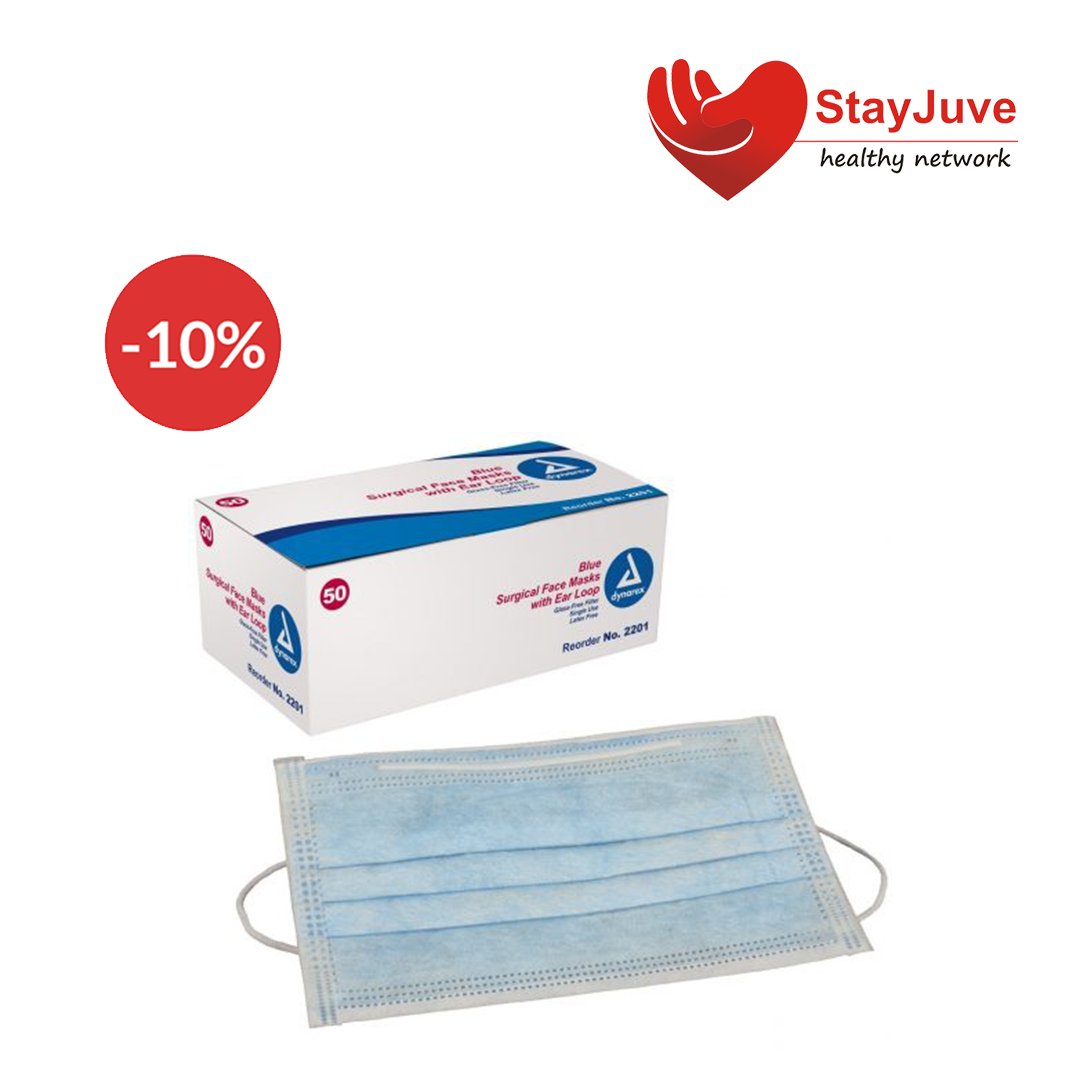 StayJuve's tweet image. The Dynarex Procedure #FaceMask with #EarLoops is an excellent over-the-counter product that provides both comfort and #protection. Take advantage of our limited-time offer of a 10% discount and ensure your #safety today.

Buy Online: stayjuve.com/product/dynare…

#OTC #PPE #FSA #HSA