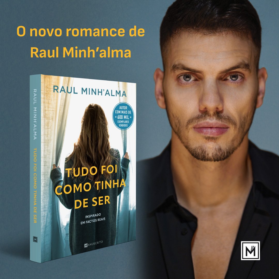 PRÉ-VENDA AUTOGRAFADA AQUI: linktr.ee/raulminhalma
