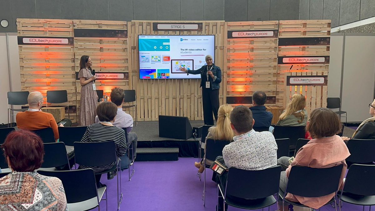 atctrust1's tweet photo. Great event! Some wonderful inspiration at the edu tech Europe conference! #AtCAchieve #AtCCollaborate  #EduTechEurope #Inspiration #Innovation #Education https://t.co/bIzeu7PU8b