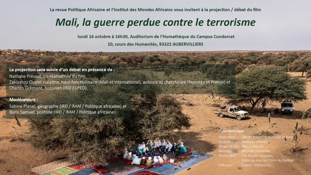 Rejoignez-nous ce lundi (16 octobre) pour une projection-débat autour de la situation au Campus Condorcet à Aubervilliers... Inscription obligatoire à acpa.polaf@gmail.com