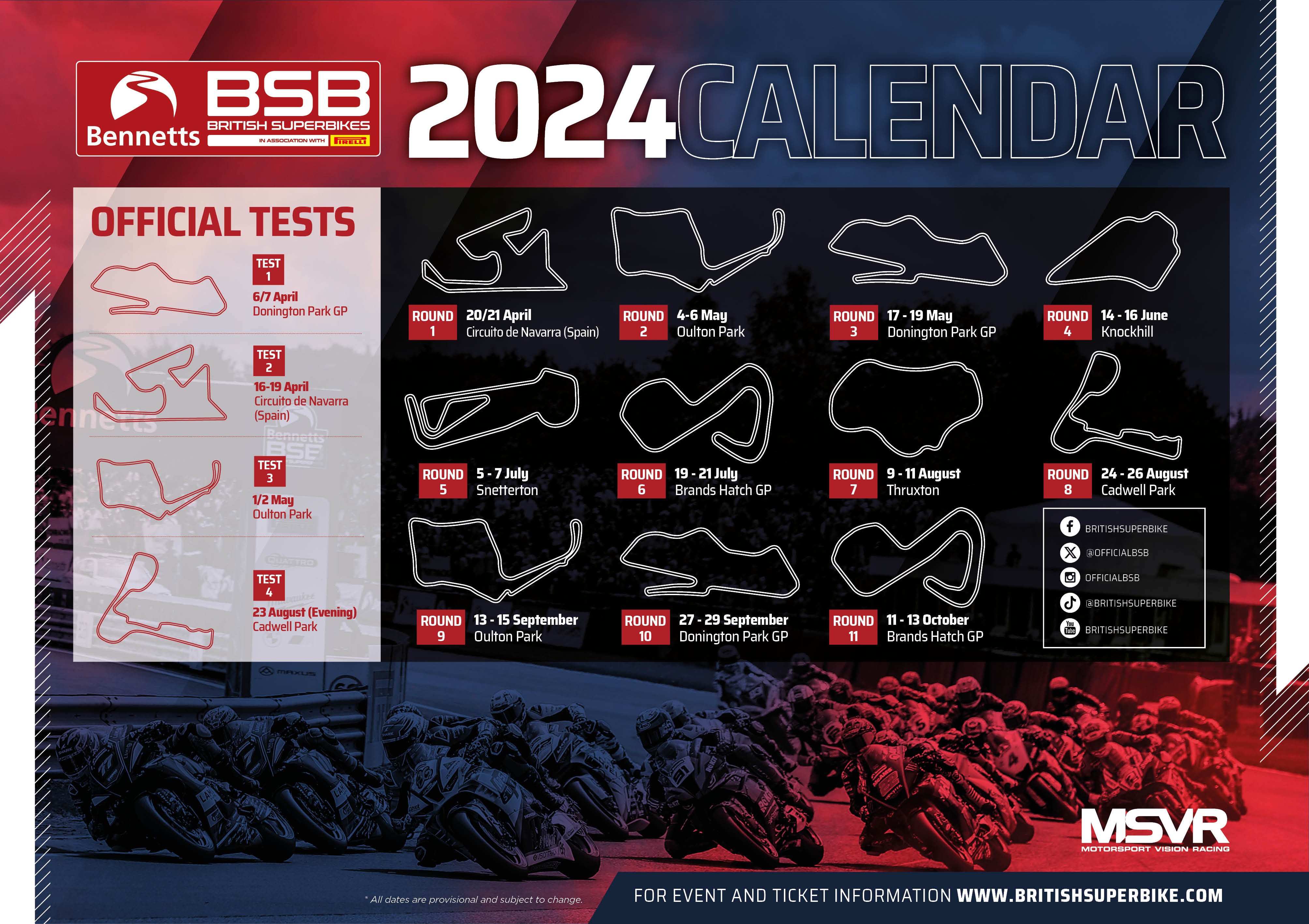 Bennetts British Superbike Championship OfficialBSB X