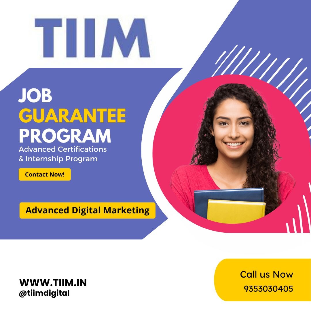 digitaltiim's tweet photo. 𝑱𝒐𝒃 𝑮𝒖𝒂𝒓𝒂𝒏𝒕𝒆𝒆 𝑷𝒓𝒐𝒈𝒓𝒂𝒎!
1. Get Guaranteed Placement 
2. Personalized Learning, customized to your experience level.
3. Mentorship with Industry Experts
👇For more information contact us 👇
🌐https://t.co/poLDHn6Bkh
☎️Reach us at +91 9353030405
📧contact@tiim.in https://t.co/O1SoWDUmq4