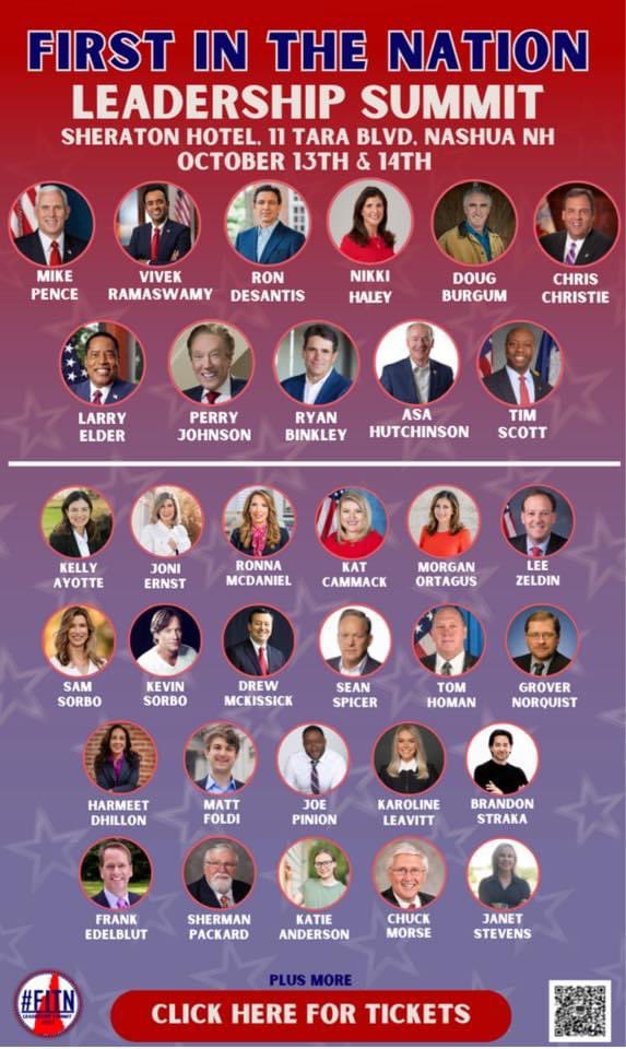 bobgreene4nh's tweet image. #NHGOP First in the Nation Summit at Sheraton Nashua, tomorrow and Saturday. Looking forward to seeing my friends and former #NHHouse colleagues! #FITN