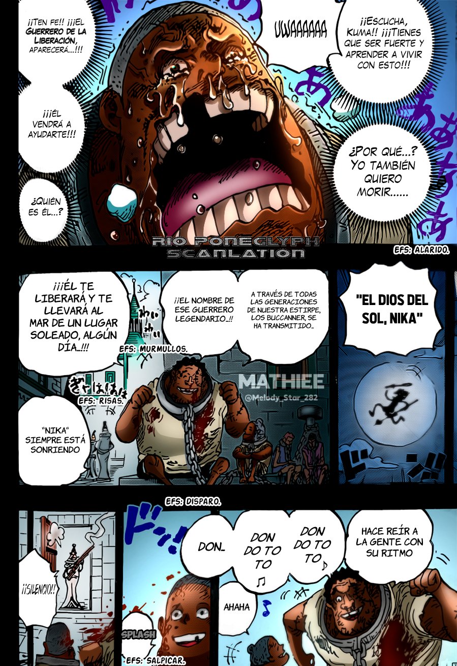 One Piece capítulo 1095: A história de Kuma começa