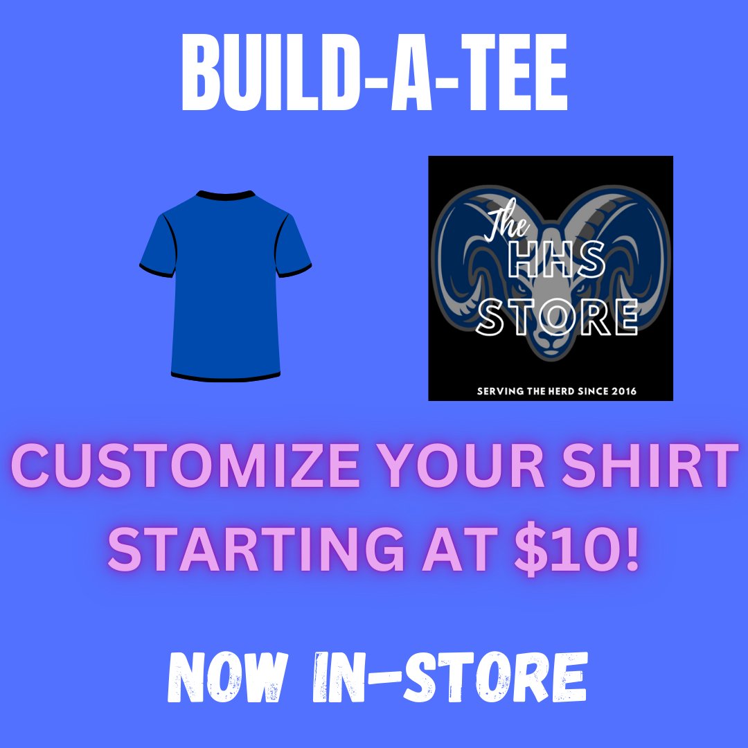 HightstownStore's tweet photo. What's in Store??? Come make your very own Build-a-Tee!!  | Open Lunch 1 &amp; 2 | CASH ONLY | #servingtheherd https://t.co/nCo9R5S1b5