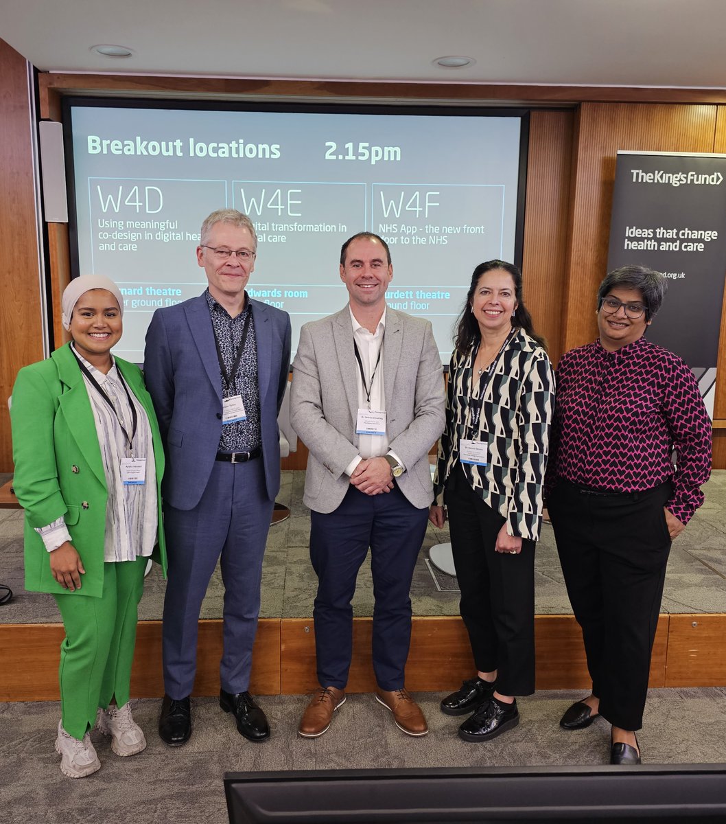 Our digital inclusion officer, Ayisha Hameed, travelled to London to speak on a panel at The King's Fund Digital Health and Care Congress contributing to discussions on 'Tackling Digital Exclusion to Ensure Digital Health and Care is Equitable and Effective'. #KFDigital23