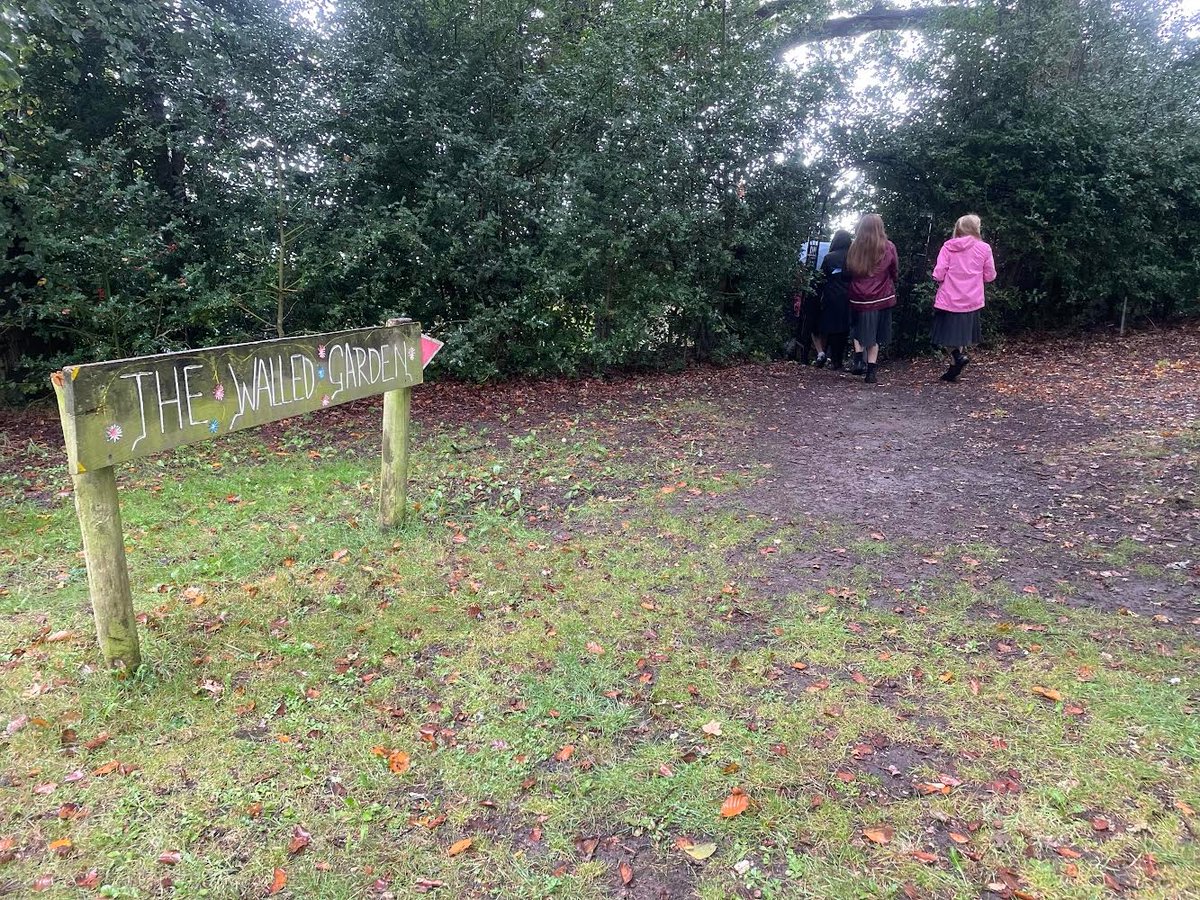 dphs's tweet photo. Today our Year 7 students visited Copped Hall to #BEinspired for their creative writing. They went on a tour of Epping Forest to aid their descriptions.
#BEawriter
#BEcreative https://t.co/65affflecB