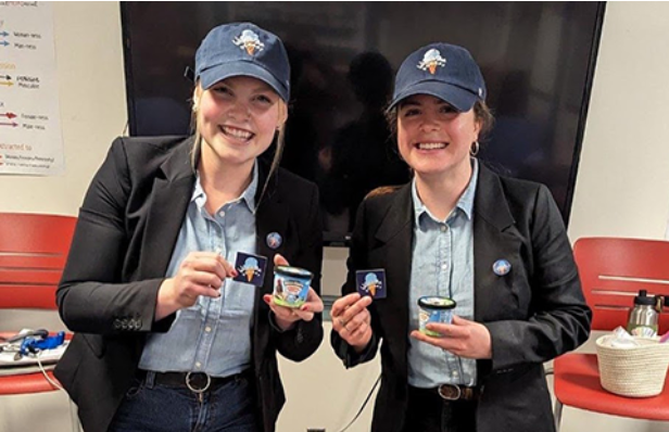 unhchhs's tweet photo. Whats the Scoop?🍦
Two Recreation Management and Policy Graduate Students, Hannah Falcone and Kate Muscouver, have created a research project supporting NH youth, families, and communities! Learn more about their project here : https://t.co/hJT5i8TZsL #UNHCHHS #UNHRMP https://t.co/vBecXDCKzr