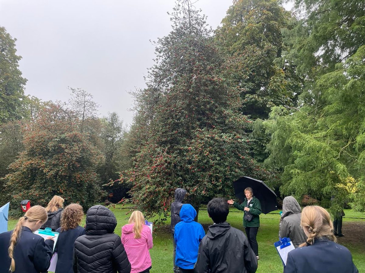 dphs's tweet photo. Today our Year 7 students visited Copped Hall to #BEinspired for their creative writing. They went on a tour of Epping Forest to aid their descriptions.
#BEawriter
#BEcreative https://t.co/65affflecB