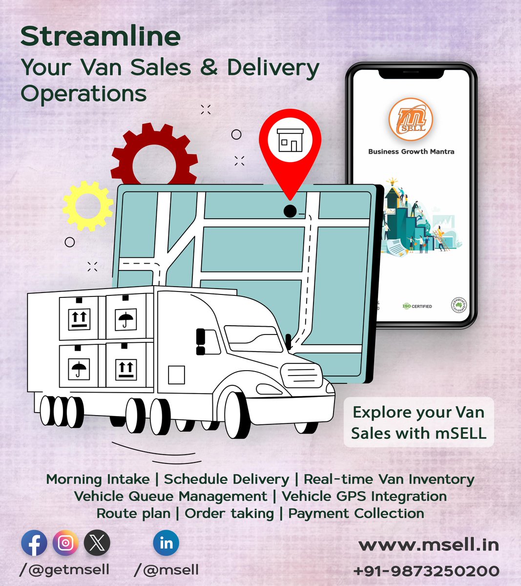 On-board your new customers in the field, sell, and bill on the spot. Automate your van sales with mSELL and grow with ease.

Have any queries? Contact us directly @ +91 9873250200

#vansales #salesforceautomation #saas #india #msmes #fmcgindustry #beverageindustry #fmcg #cpg