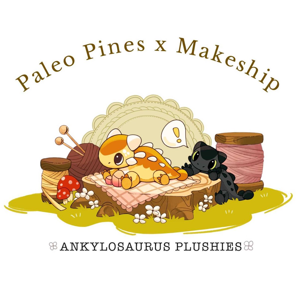 PaleoPines's tweet image. 🔥 We're thrilled to announce our next @Makeship  collaboration! 🔥

🥁 Introducing... our sweet little carrot Ankylosaurus Plushie with their own Dreamstone 🥕💎

But wait, there's more!  A lucky few will also receive a BONUS ultra-rare melanistic Anky! 🖤

Coming soon 🌨️