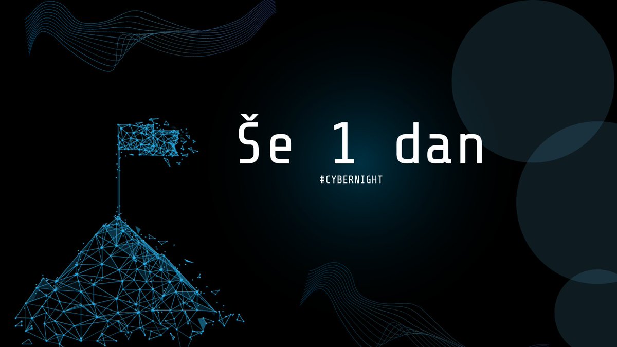 🔐 Only 1 day until #CyberNight! Gear up for a night of challenging cybersecurity quests. Test your skills in cryptography, reverse engineering &amp; more. Find all relevant information on our Discord channel &amp; stay tuned: discord.com/invite/9kqVwd5… #cybersecurity #CTF #ADCompetition