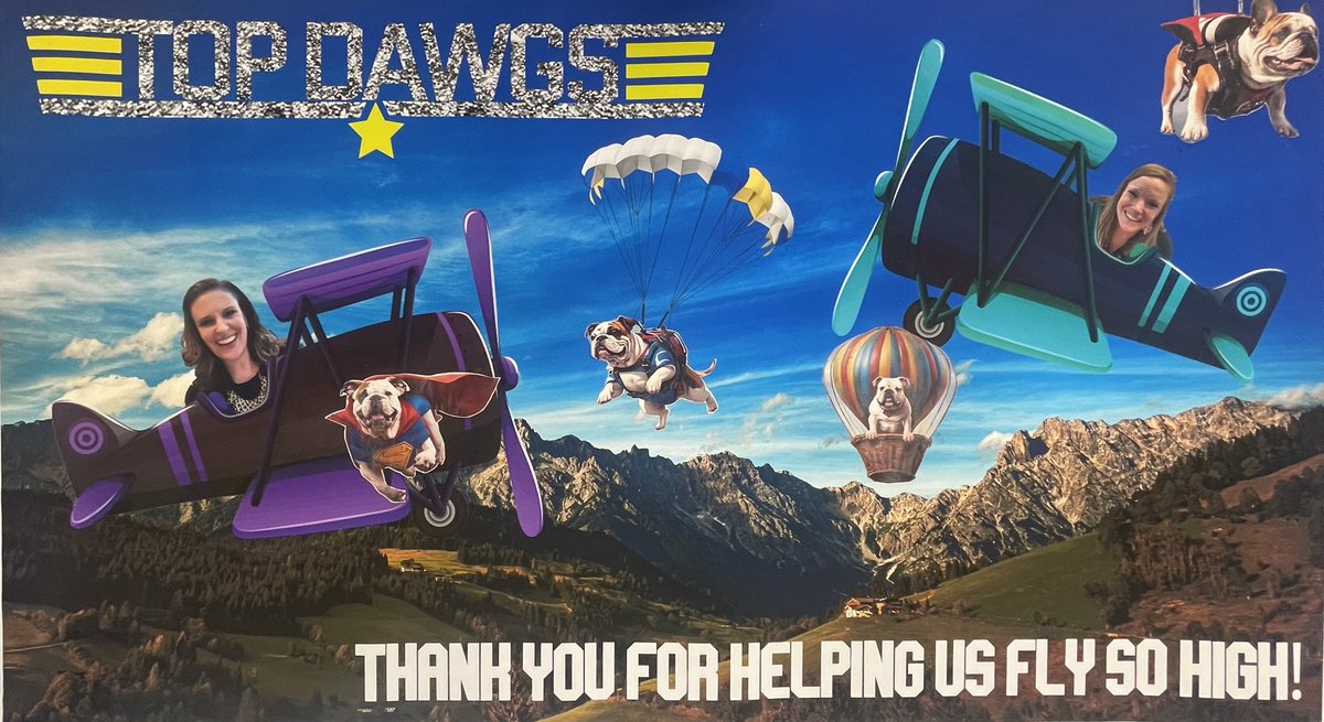 Happy Boss’s day to our favorite Top Dawgs! Thank you for all that you do! ⁦<a href="/MsWilliamsFLPS/">Ms. Lisa Williams</a>⁩ ⁦<a href="/FLBulldogs/">Falls-Lenox Primary School</a>⁩