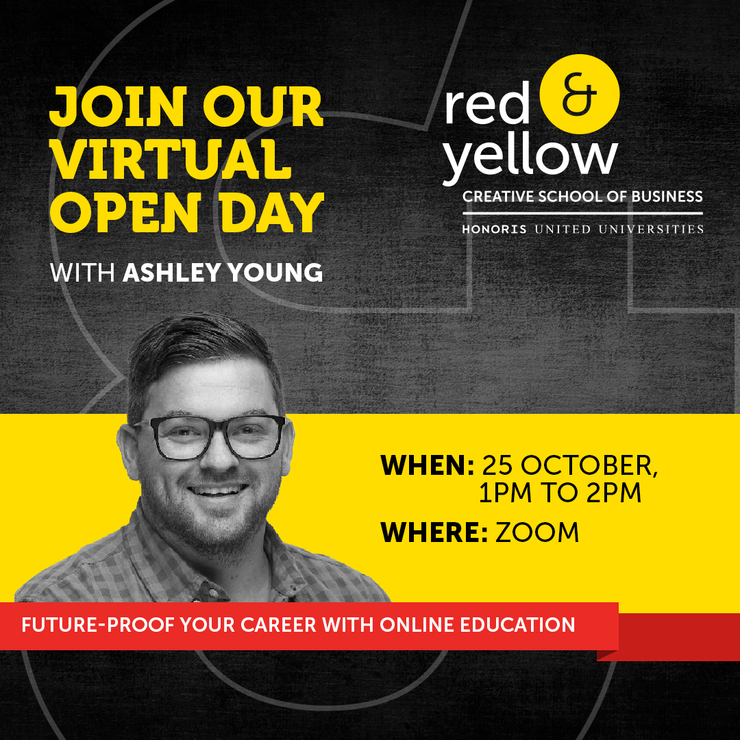 Ready to turbocharge your career? Join us at our Virtual Open Day, 25 Oct, 1-2pm on Zoom. Learn about AI's impact, explore 40+ courses, discover career options, and more. Attend & get a code for a FREE AI micro course when you enrol in a short course: bit.ly/46iIU6t