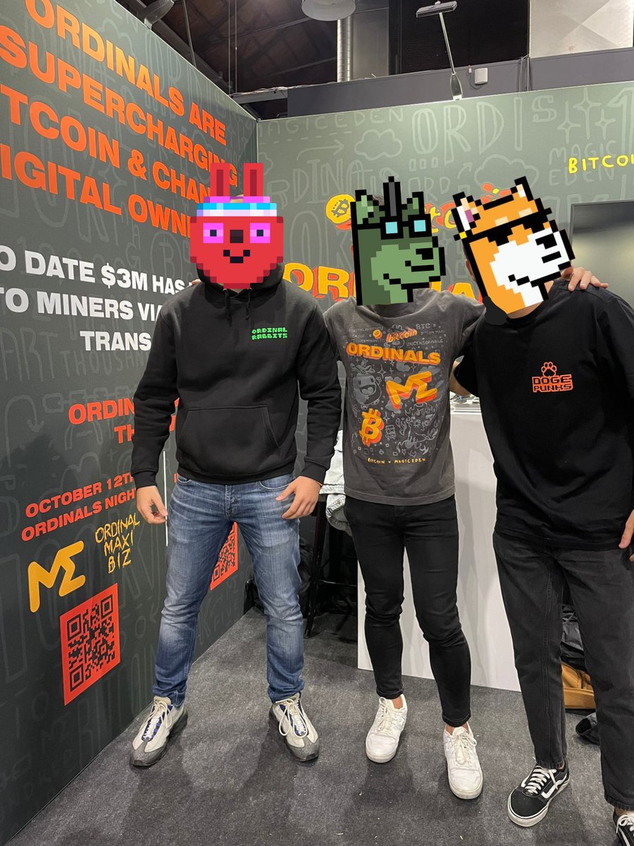 DogePunksBTC's tweet photo. World News:

A magical blend of #ordinals creatures have been spotted in Amsterdam 👀 https://t.co/sG2Z5Jv6d9