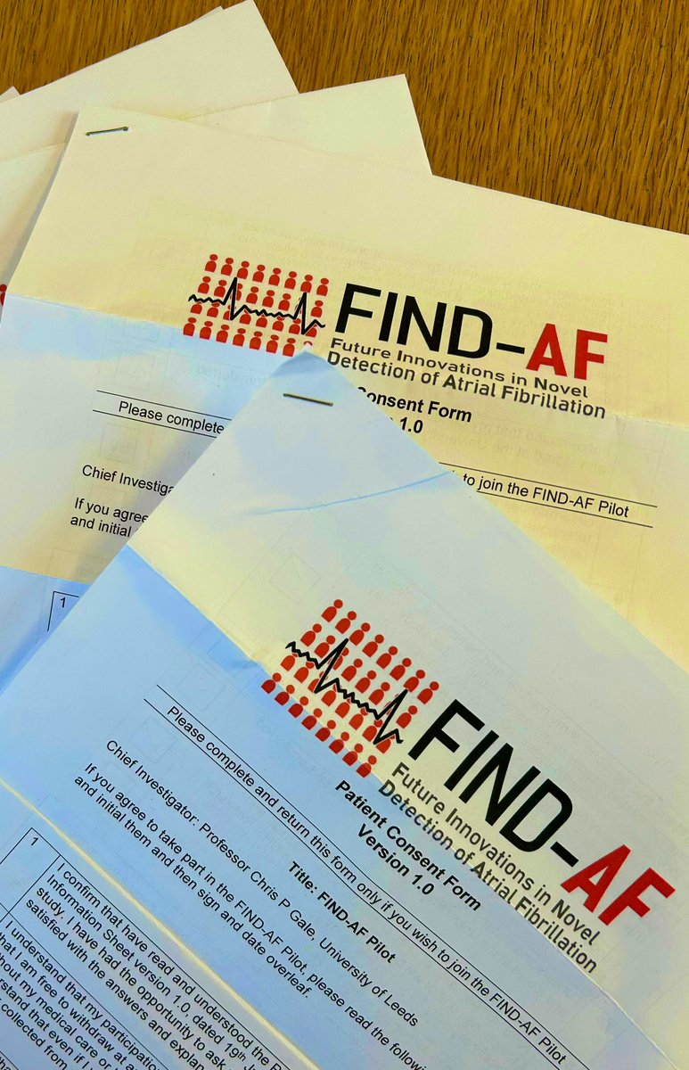 cpgale3's tweet photo. In the #FINDAF pilot study we will determine the yields of #AFib during home ECG monitoring across #FINDAF predicted AF risk estimates, &amp; establish rates of recruitment &amp; protocol adherence in a remote AF screening pathway.

Now operational in #Yorkshire 

https://t.co/WhFJImfL2n https://t.co/WsBmtRnU8c