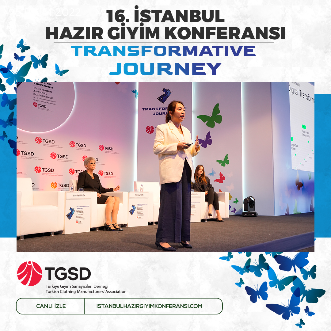 tgsdofficial's tweet photo. Polytropon Kurucu Ortağı ve CEO’su Leslie Riley, Browzwear EMEA Bölgesi Satış Direktörü Hailey Tan ve https://t.co/itTrGttB9J Kurucu Ortağı ve CEO’su Özgecan Üstgül'ün katkılarıyla yapay zekanın hazır giyim sektörüne getirdiği ve getireceği fırsatları keşfettik. https://t.co/dsAsyaqFWu
