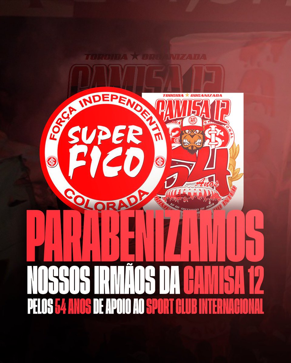 Parabéns <a href="/camisa12dointer/">Torcida Organizada Camisa 12</a> , vida longa 🇦🇹