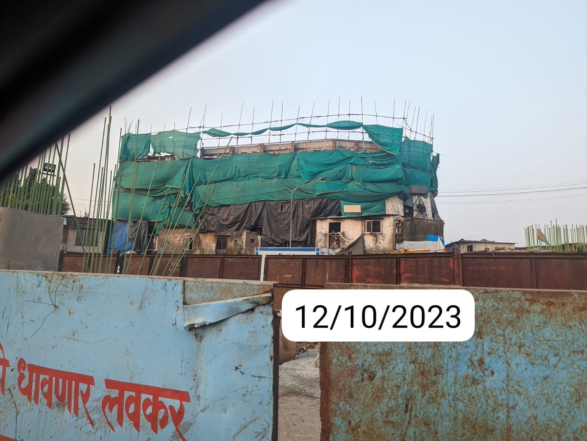 Work has started on illegal structure demolished by L Ward,BMC next to Hanuman Mandir,SCLR,Kurla in violation of MMC Act. Will Designation officer,L Ward act fast.@mybmcWardL @BaitKhan1 @TheVoiceOfKurla @Petition_Group @JVM_NGO @padale_abhijeet