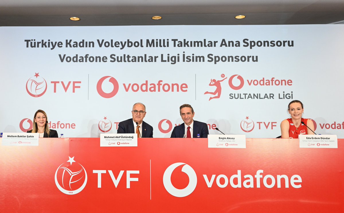 Sultanlar Ligi’nin isim sponsoru ve Türkiye Kadın Voleybol Milli Takımlar Ana Sponsoru olan Vodafone, Türkiye’de kadın sporuna yönelik en yüksek ve kapsamlı sponsorluk anlaşmasına imza attı. #VodafoneSultanlarLigi
