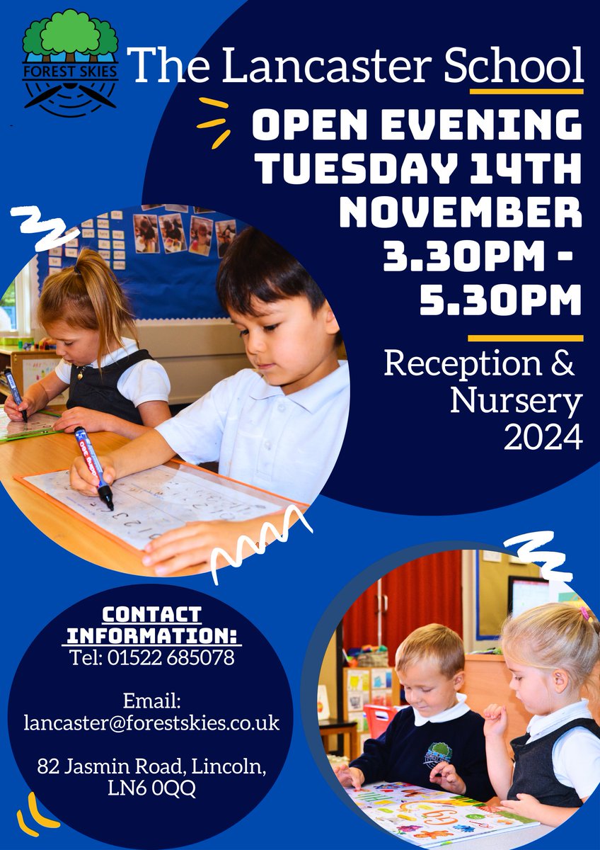 TheLancastersch's tweet photo. OPEN EVENING - Tuesday 14th November 3.30pm - 5.30pm https://t.co/mmKhFeoN4M