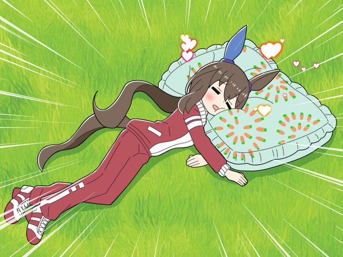ゴルシのクッションを見て我慢出来なかったアヤベさん #ウマ娘