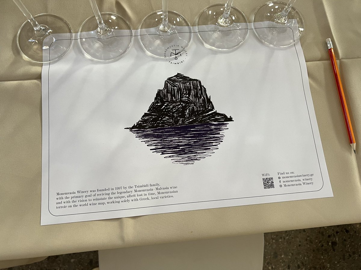 bonkowskimw's tweet image. A super end to the MW Peloponnese trip with a visit to Monemvassia Winery, one of Greece’s unsung heroes, single-handedly reviving the historic Malvasia wine, Kydonitsa grape, and so much more. The Tsimbidis family are such wonderful people.
 
#mastersofwine #mwpeloponnesetrip