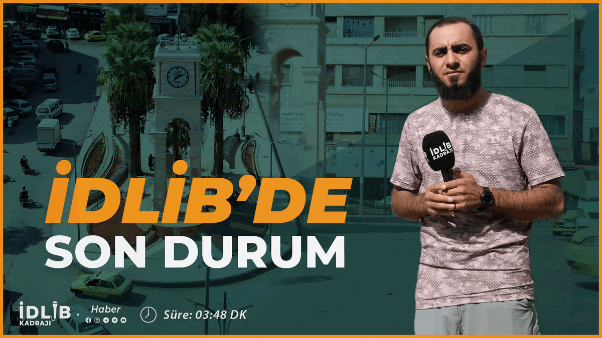 idlibkadraji's tweet photo. Son Günlerde İdlib'de Neler Yaşandı

Videoyu İzlemek İçin: https://t.co/oMkV01DBCf

🕑 Süre: 03:48 DK

İdlib Kadrajı | Röportaj - Belgesel - Haber https://t.co/iwla6z2T31