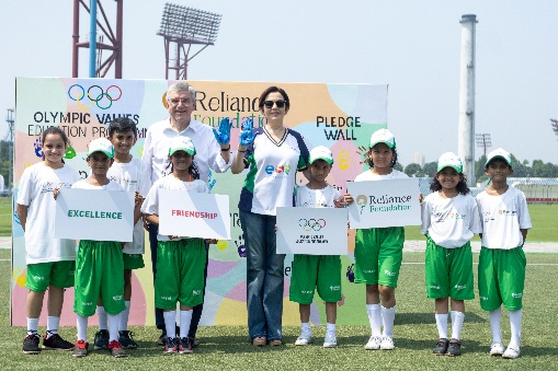 IOC chief Thomas Bach: Reliance Foundation’s work exactly reflects our Olympic values and approach