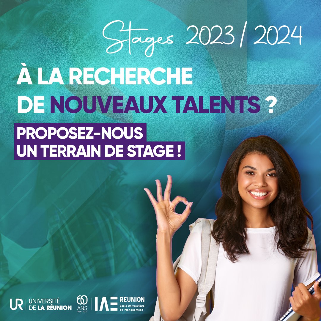 📢La saison des #stages débute bientôt pour les étudiants de l'IAE. Entreprises, publiez votre offre sur notre Career Center, recevez les #candidatures de nos élèves par email et réalisez votre recrutement de manière classique 👉eu1.hubs.ly/H05KGmS0
