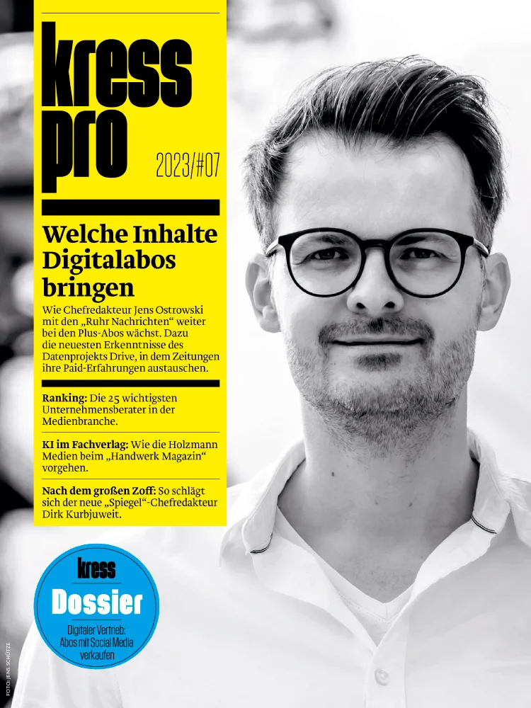 Ranking: Die wichtigsten Unternehmensberater in der Medienbranche 2023:
kress.de/news/beitrag/1… #kresspro #Medien #Führungskräfte #Publishing #Journalismus #Digital <a href="/WiegandKressPro/">Markus Wiegand</a> @LudwigZeumer <a href="/Mehrwertmacher/">Die Mehrwertmacher</a> <a href="/arkwrightconsul/">ArkWright Consulting</a> <a href="/simonkucher/">Simon-Kucher</a>