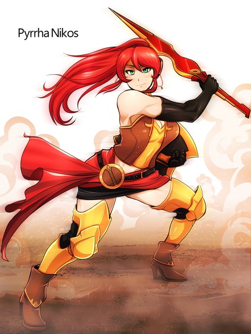 チームJNPRのエース、ピュラ・ニコス
割としっかり着込んで肌を見せないRWBY世界で、日本作品レベルに肌面積が多くて目を引いたよ

volume6の像のくだりではRWBY見始めて初めて泣いた。 