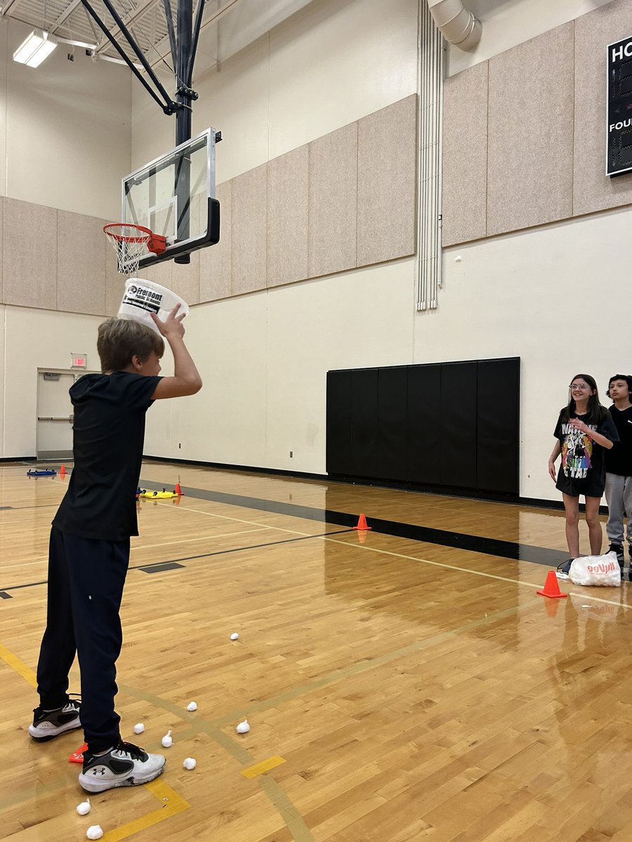 We had a fun PBIS celebration of Minute to Win It Activities! Way to demonstrate positive behavior this quarter, 5th and 6th grade!! #fps #jcac #pbis