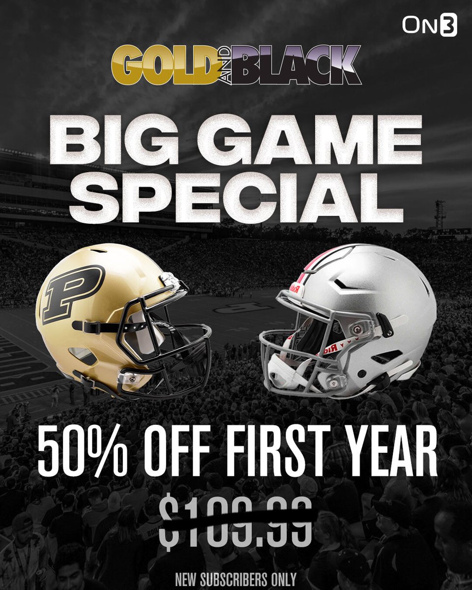 We want you as a member of the best #Purdue sports community on the Internet and the great coverage by our @brianneubert @TomDienhart1 @mike_carmin and @_JordanJones19 team. Great offer, don't wait. on3.com/teams/purdue-b…