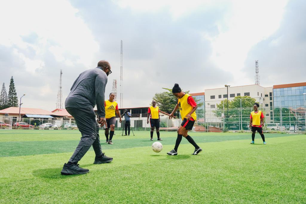 LagosHOS's tweet image. Today, The Head of Service, Mr. Bode Agoro, as special guest of honour at the kick - off ceremony of the Y2023 HOS games.

#LagosCivilService #Sports #HOSGAMES