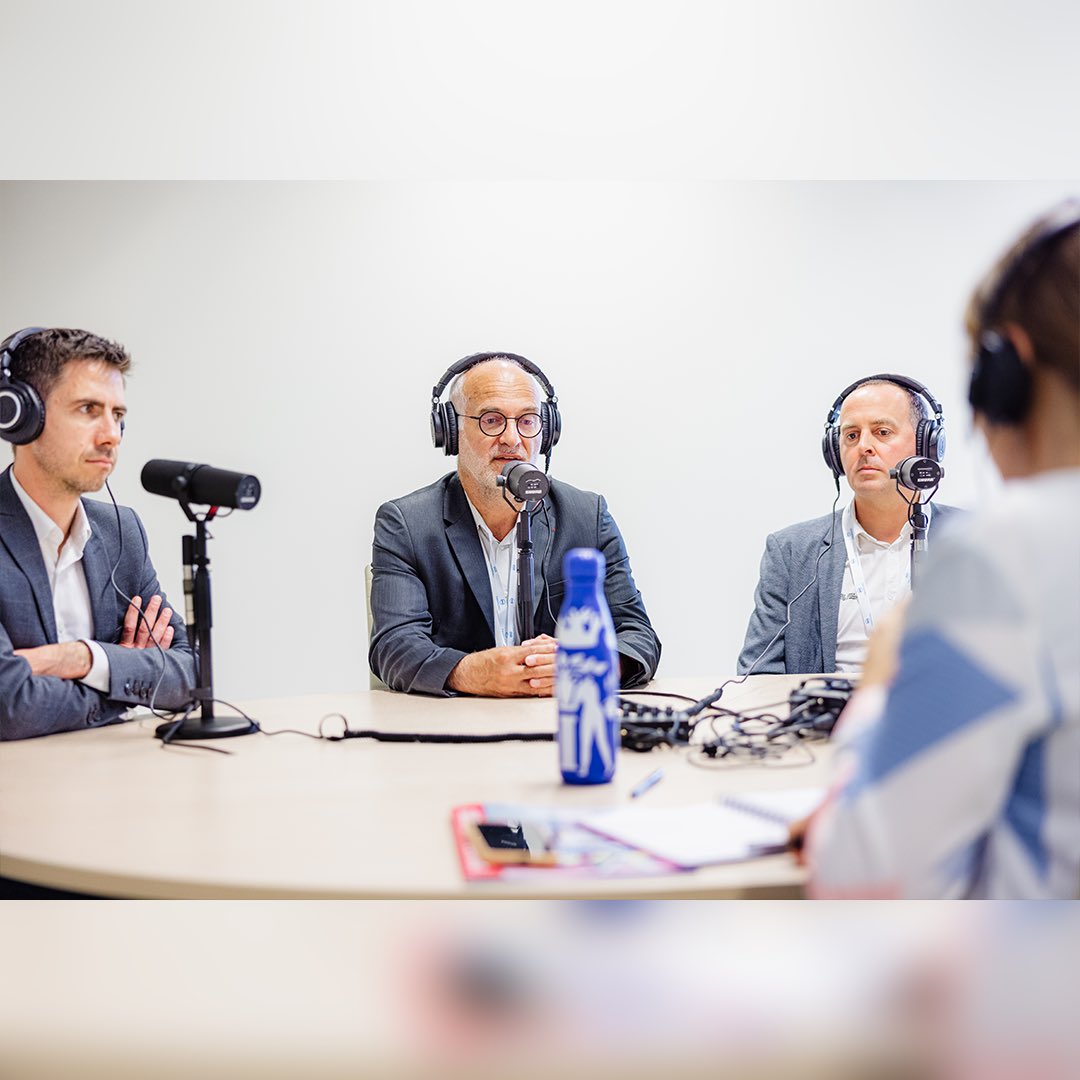 SOFMERofficiel's tweet photo. #SOFMER2023 - Podcastés !
C’est une nouveauté cette année, la SOFMER profite de son congrès pour enregistrer une série de podcasts courts autour des thèmes majeurs abordés !
#podcast #podcastmedical #medicalpodcast #medicalpodcasts #mpr #pmr #rehabscience #rehabilitation https://t.co/yfZG8ceXB1