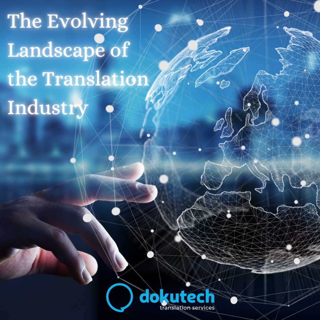 As the owner of #DokutechTranslations, I've had the privilege of witnessing the transformation of the translation industry over the years. I'd like to share some insights with you on its current state.

#DokutechTranslations #LanguageServices #xl8 #t9n #l10n #i18n #g11n #medxl8