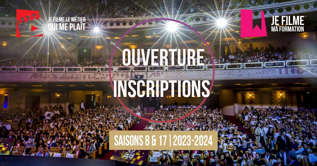 OnisepNA's tweet image. Participez aux concours pédagogiques "Je filme le métier qui me plaît" et "Je filme ma formation". Faites découvrir des formations &amp;amp; métiers porteurs dans un film de 3 minutes.
&amp;gt; jefilmelemetierquimeplait.tv
&amp;gt; jefilmemaformation.tv 
#concours #JFLMQMP #JFMF @parcours_metier